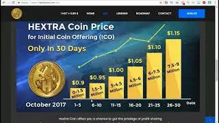 Hextra coin full info !!Hindi!! investment plan