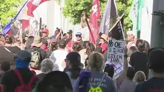 Anti-ICE protests underway in Sacramento