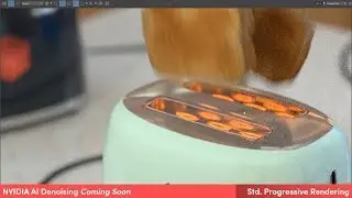 Redshift 2.5 Feature Preview: NVIDIA AI Denoising