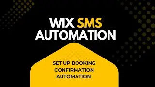 Booking Confirmation SMS Automation for Wix | Step‑by‑Step Tutorial with Mercuri CX