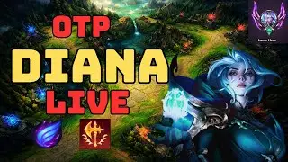 OTP DIANA MID - TOP || BR SoloQ || !runes !guide 🌙 💫