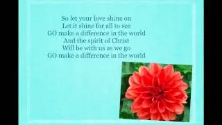 Go make a difference lyrics