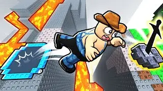 ROBLOX STEEP STEPS but TRAMPOLINES