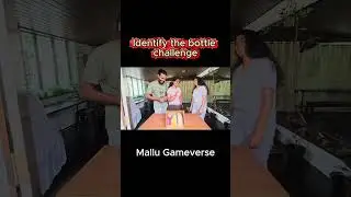 👆 watch full : Identify the Bottle Challenge 😬 | #Shorts #mallugameverse #funny #gamechallengeathome