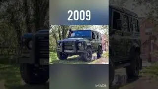 Transformation of Land Rover Defender 🔥🔥[1985-2023] #viralshorts #landroverdefender #transformation