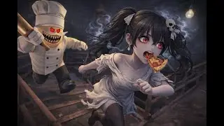 【哭夜乃幽Noyu】速通挑戰日常 Roblox:逃出爸爸披薩的披薩店(SCARY OBBY)  4分鐘46秒