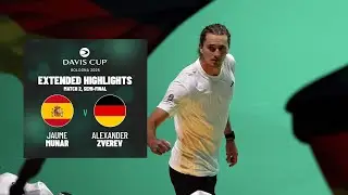 Zverev & Munar go head-to-head 👏 | Spain v Germany | Extended Highlights | 2025 Davis Cup Final 8