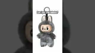 Can I pet you labubu🥹 #cute #labubu #squishy #funny #viral #fyp #plush  #preppy #no #animals ￼