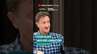 Poor sleep, high inflammation: Your vessels feel it