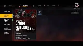 UPCOMING EVENTS VENOM BIKE SKIN AND NEW GUN SKIN UPCOMING