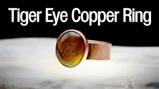 Making a Stunning Tiger Eye Ring from a Mystery Rock Bag!