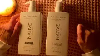 Trying to open a pump top Native shampoo and conditioner