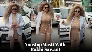 No script, no filter &mdash; bas Rakhi Sawant, media aur FULL ENTERTAINMENT | Bollywood Society