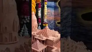 Ram mandir model making #rammndir #artandcraft #model
