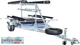 Malone Megasport 2 Boat Bunks Ultimate Angler Trailer Package