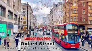 London Bus Ride 🇬🇧 Route 98- Willesden to Holborn passing Full length of Oxford Street