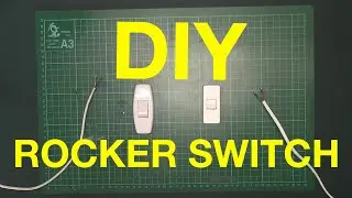 How To Fit a 2 Wire Or 3 Wire Lamp Rocker Switch Yourself