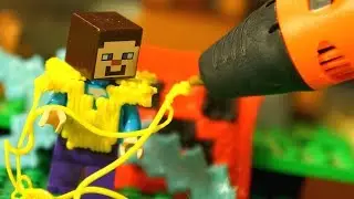 3Д Ручка и Лего НУБик Майнкрафт LEGO Minecraft