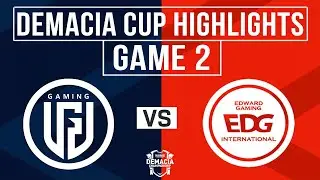 LGD vs EDG Highlights Game 2 | Demacia Cup 2025 | LGD Gaming vs EDward Gaming