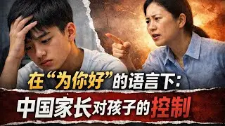 中国家长很多控制，不是用命令说出来的，而是藏在“我都是为你好”里