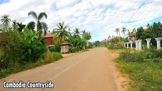 Driving - Cambodia Countryside (Dec 2024) - Travel Vlog | Sumsooth
