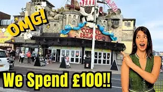 Blackpool Coral Island, We spent &pound;100!!