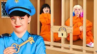 Побег из Картонной Тюрьмы с Уэнсдей Аддамс | Смешные Челленджи Crazy DO