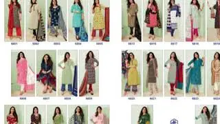 Deeptex vol 68 - Maan fashion - Miss India below 300 cotton jetpur wholesale suit