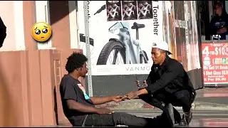 How Does A Homeless Man Spend $100