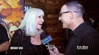 WENDY DIO & ERIC BLAIR talk  4TH ANNUAL BOWL FOR RONNIE 2018