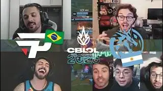 Streamers N&atilde;o Acreditam na Elimina&ccedil;&atilde;o da PAIN para a LEV no CBLOL 😱