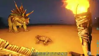 TAMING OUR POOP MACHINE! - ARK Survival Evolved: The Island [7]