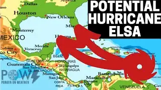 Potential Hurricane Elsa! Caribbean Impacts As it Aims For The Gulf! POW Weather Channel