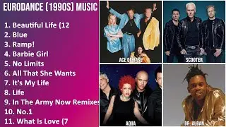 EURODANCE (1990S) Music Mix - Ace of Base, Eiffel 65, Scooter, Aqua - Beautiful Life (12, Blue, ...