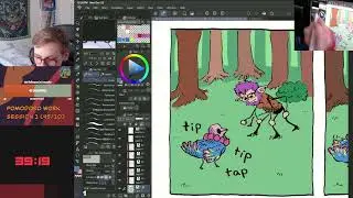 Indie Comics Pomodoro (45/10) Extravaganza ദ്ദി(ᵔᗜᵔ) - Stream #13