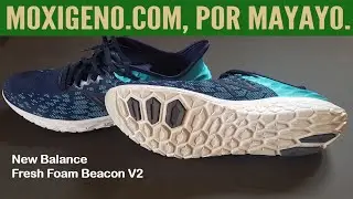 New Balance Fresh Foam Beacon v2: Correr hiperligero, sin suela de caucho.  Analisis Abel de Frutos