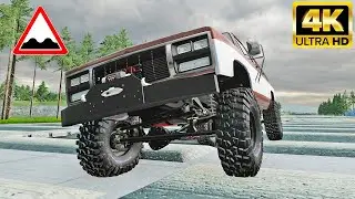 BeamNG Drive Suspension Test | Ultra-Realistic Car Physics