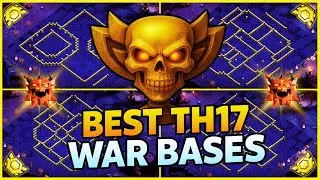 Impossible to 3★ TH17 War Base | New Design NEW META TH17 BASES ⚔️ Anti 3 Star WAR & PUSHING Bases