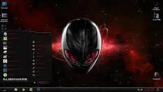 Alienware Red theme for Windows 10
