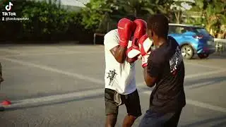 training with lando sports mindset is everything.  functional fitness and combat sports. #