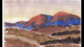 Gunnison Landscape Study #4 by Mark P  Bromley art author artist