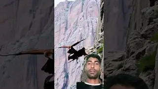 goat ko niche gira diya eagle ne 😯 #reaction #greenscreen #wildlife #leapmotion #flipdots #byepix