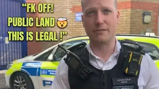 Move On!&rsquo; &mdash; &lsquo;F**k Off!&rsquo; 🤯 UK Cop Loses It Over Camera | Ego vs Law&rdquo;**