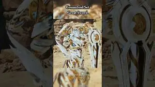 Cosmoloid Set - Great Sword [MH Wilds] #monsterhunter #armor #weapons #gaming #shorts