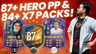 FIFA 23 || 84 X7 PACK OPENING 🔥 87+ WC\FF HERO PP X10😍 & 80+ PP 🤙 || DR PLAY💪🏻 #indianfifa