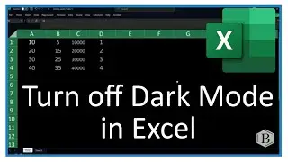 How to Turn Off Dark Mode in Microsoft Excel (Step-by-Step)