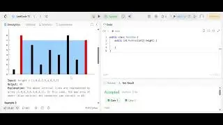 LeetCode Problem 11: Container With Most Water | Two-Pointer C# Solution Explained