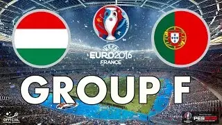 PES 2016 - ЕВРО 2016 - Группа F - Венгрия - Португалия