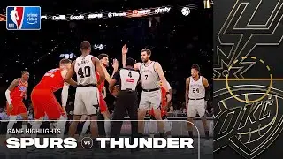 NBA: Spurs vs. Thunder Game Highlights | Prime Video