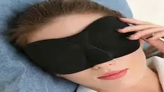 Cozy, Adjustable and Soft Blackout Travel Sleep Mask for an Ultimate Relaxation Journey |